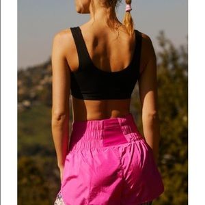 Free People Movement The Way Home Shorts Vivid Pink XS
